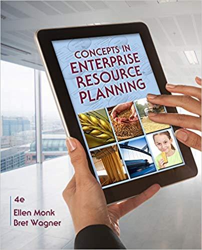 (Test Bank)Concepts in Enterprise Resource Planning , 4th Edition Ellen Monk; Bret Wagner.zip
