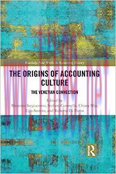 (PDF)The Origins of Accounting Culture: The Venetian Connection (Routledge New Works in Account...