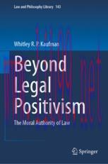 [PDF]Beyond Legal Positivism: The Moral Authority of Law