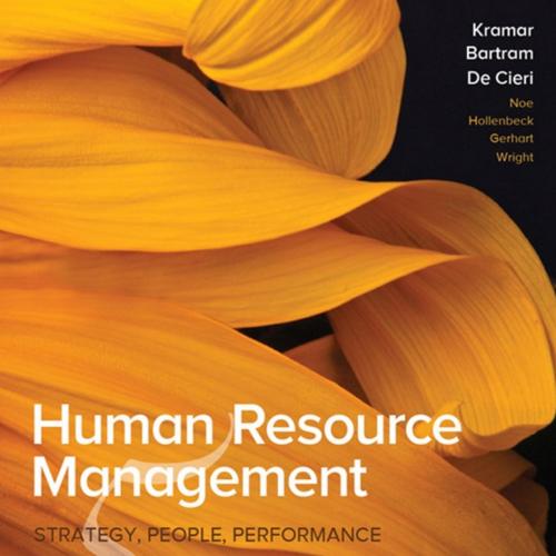 Human Resource Management in Australia 5th edition - Unknown