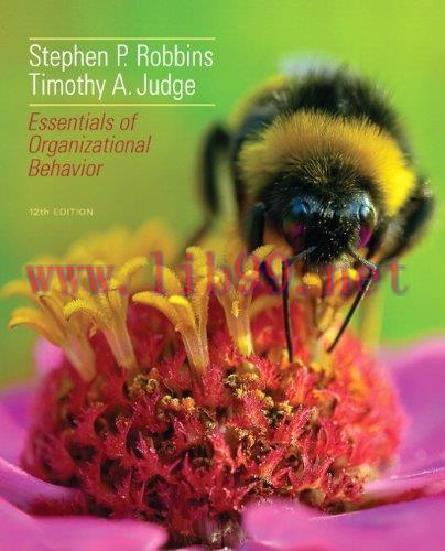 [FOX-Ebook]Essentials of Organizational Behavior, 12th Edition