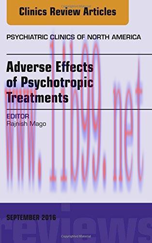 [AME]Adverse Effects of Psychotropic Treatments, An Issue of the Psychiatric Clinics, 1e (The C...
