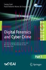 [PDF]Digital Forensics and Cyber Crime: 14th EAI International Conference, ICDF2C 2023, New Yor...