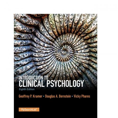 Significant Dates and Events in the History of Clinical Psychology-Vitalsource Download