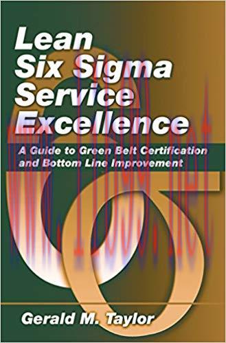 (PDF)Lean Six Sigma Service Excellence: A Guide to Green Belt Certification and Bottom Line Imp...