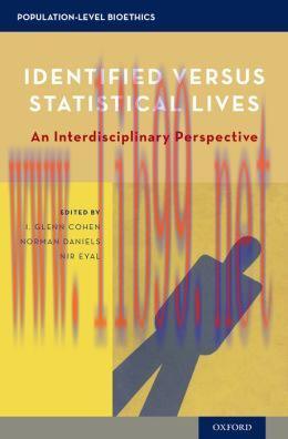 [AME]Identified versus Statistical Lives: An Interdisciplinary Perspective