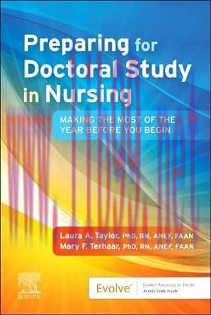 [AME]Preparing for Doctoral Study in Nursing: Making the Most of the Year Before You Begin (EPU...