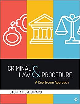 (PDF)Criminal Law and Procedure A Courtroom Approach First Edition