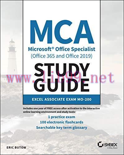 [FOX-Ebook]MCA Microsoft Office Specialist (Office 365 and Office 2019) Study Guide: Excel Asso...