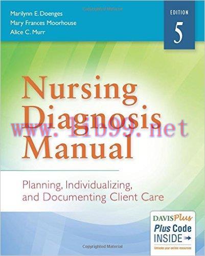 [AME]Nursing Diagnosis Manual: Planning, Individualizing, and Documenting Client Care, 5th Edit...