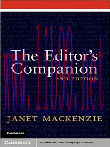 The Editor&rsquo;s Companion 2nd Edition,