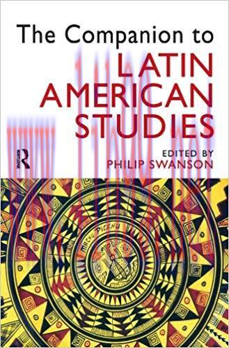 The Companion to Latin American Studies 1st Edition,