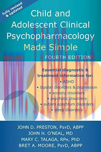 [AME]Child and Adolescent Clinical Psychopharmacology Made Simple, 4th Edition (Original PDF)