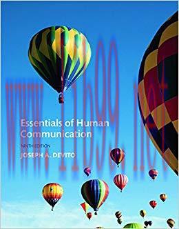 (PDF)Essentials of Human Communication 9th Edition