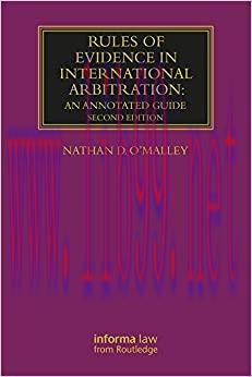 (PDF)Rules of Evidence in International Arbitration: An Annotated Guide (Lloyd’s Arbitration La...
