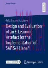 [PDF]Design and Evaluation of an E-Learning Artefact for the Implementation of SAP S/4HANA&reg;