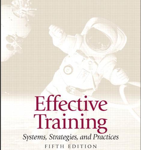 (Test Bank)Effective Training 5th Edition by P. Nick Blanchard.zip