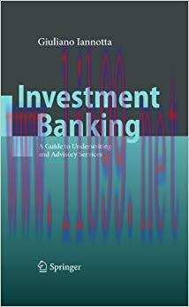 (PDF)Investment Banking: A Guide to Underwriting and Advisory Services 2010 Edition