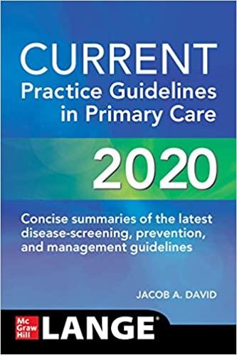 CURRENT Guidelines in Primary Care 2020