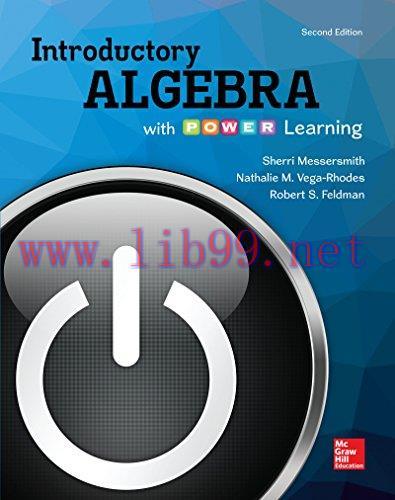 [FOX-Ebook]Introductory Algebra with P.O.W.E.R. Learning, 2nd Edition