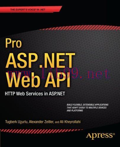 [FOX-Ebook]Pro ASP.NET Web API: HTTP Web Services in ASP.NET