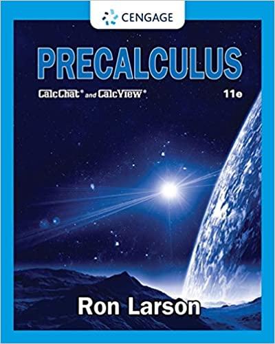 Precalculus, 11th Edition [Ron Larson]