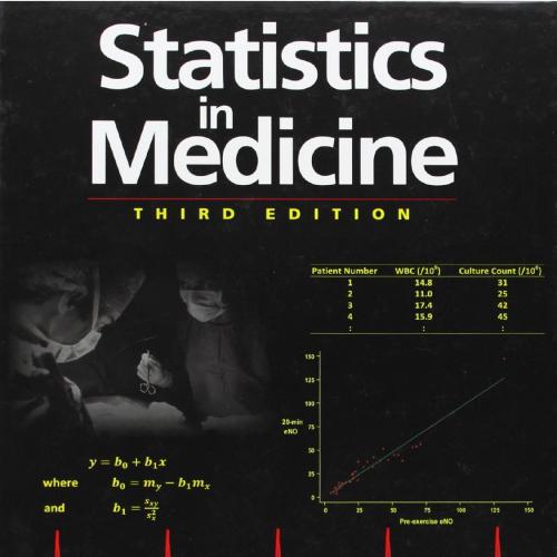 Statistics in Medicine,3rd Edition