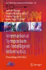 [PDF]International Symposium on Intelligent Informatics: Proceedings of ISI 2022