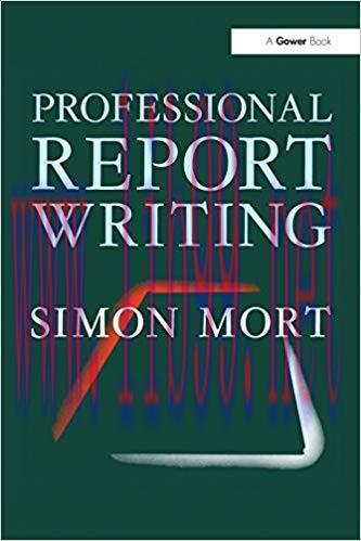 (PDF)Professional Report Writing 1st Edition