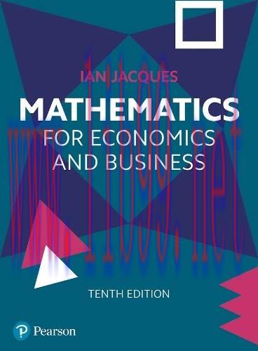 [FOX-Ebook]Mathematics for Economics and Business, 10th Edition