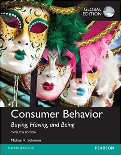 (PDF)Consumer Behavior Buying, Having, and Being, Global Edition 12th Edition by Michael R. Sol...