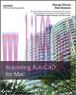 Mastering AutoCAD for Mac 1st Edition,