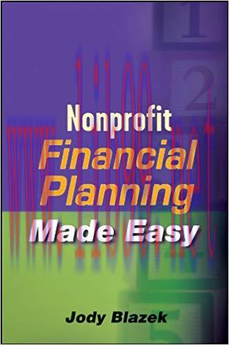 (PDF)Nonprofit Financial Planning Made Easy 1st Edition