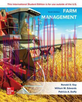 [PDF]ISE Ebook Farm Management 10th Edition [Ronald D. Kay]