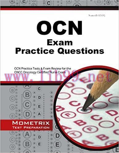 [AME]OCN Exam Practice Questions: OCN Practice Tests & Exam Review for the Oncc Oncology Certif...