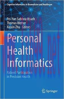 [AME]Personal Health Informatics: Patient Participation in Precision Health (Cognitive Informat...