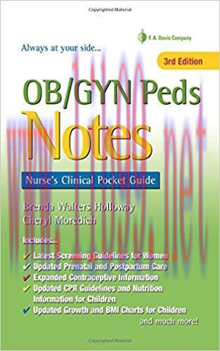 [AME]OB/GYN Peds Notes: Nurse&rsquo;s Clinical Pocket Guide, 3rd Edition (PDF)