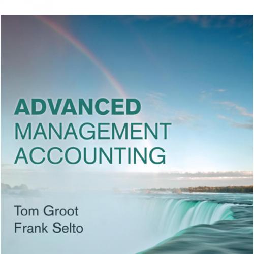 Advanced Management Accounting Advanced Management Accounting