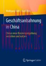 [PDF]Gesch&auml;ftsanbahnung in China: Chinas neue Businessumgebung verstehen und nutzen
