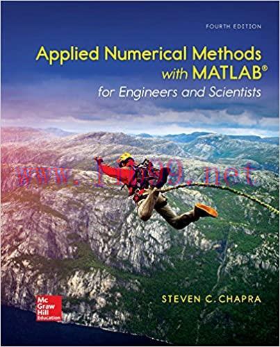 (PDF)eBook Online Access for Applied Numerical Methods with MATLAB for Engineers and Scientists