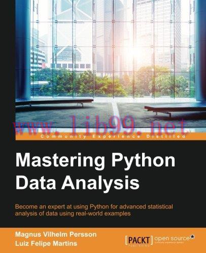 [FOX-Ebook]Mastering Python Data Analysis