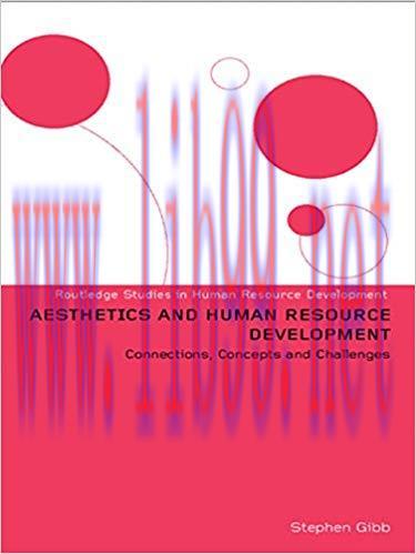 (PDF)Aesthetics and Human Resource Development: Connections, Concepts and Opportunities (Routle...