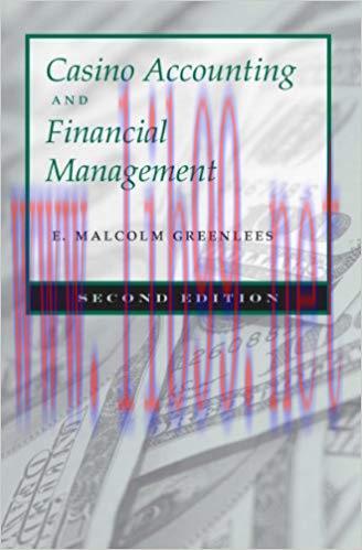 (PDF)Casino Accounting and Financial Management: Second Edition (Gambling Studies Series) Secon...