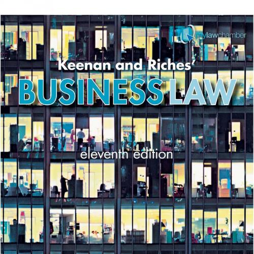 Keenan and Riches' Business Law 11th edn - Administrator