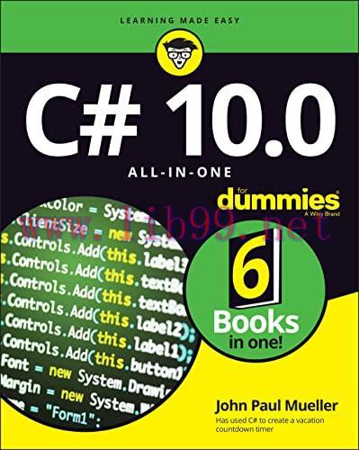 [FOX-Ebook]C# 10.0 All-in-One For Dummies