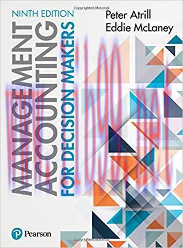 [PDF]Management Accounting for Decision Makers 9th Edition [Atrill, Peter]