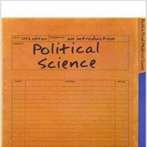 Political Science An Introduction 12th Edition