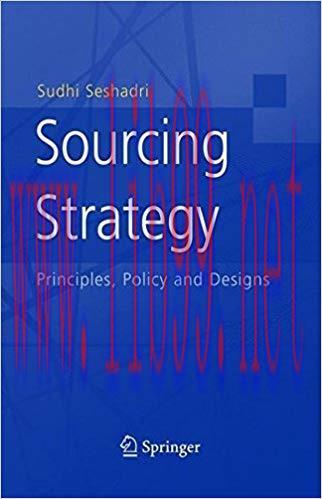 (PDF)Sourcing Strategy: Principles, Policy and Designs 2005 Edition