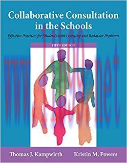(PDF)Collaborative Consultation in the Schools: Effective Practices for Students with Learning ...