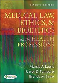 (PDF)Law, Ethics, & Bioethics for the Health Professions 7th Edition